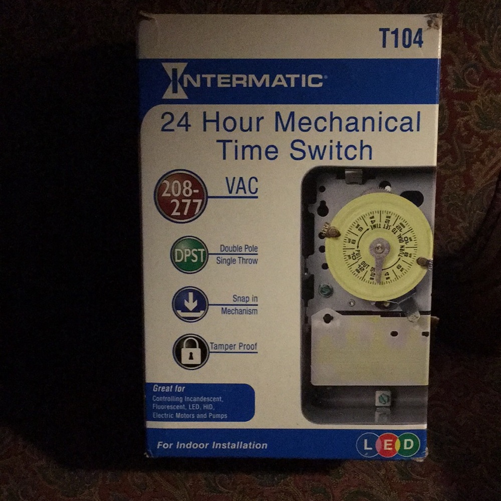 Water pump timer used for water pump or pool